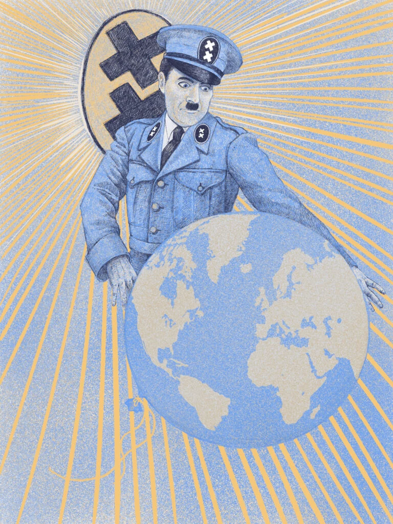 the great dictator illustration Zubíková